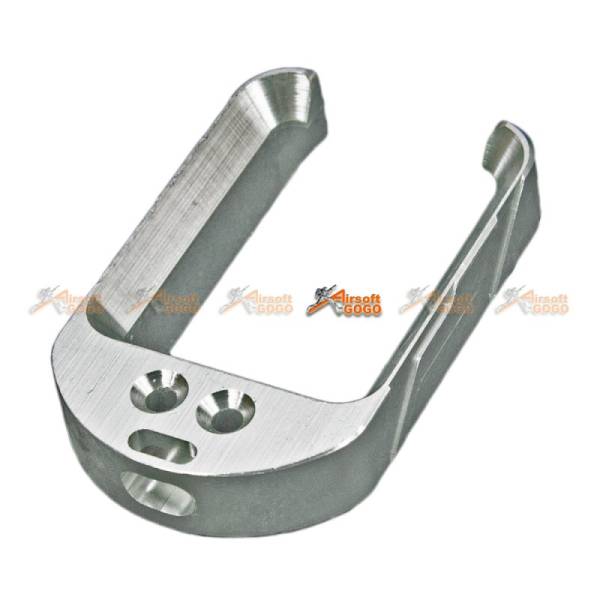 5KU Aluminum Magwell for Marui G17/G18C Airsoft GBB (Silver) - Image 3