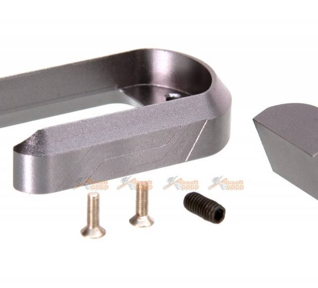 5KU IPSC Magwell for Marui G17 / G18C Airsoft GBB (Titanium)