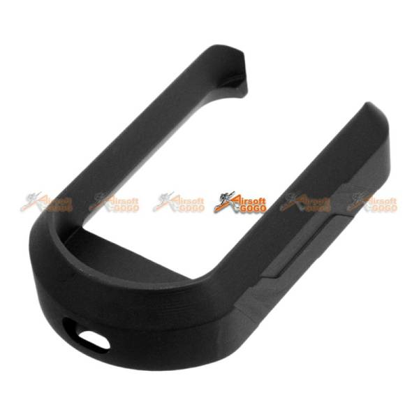 5KU Aluminum Magwell for Marui G17/G18C Airsoft GBB (Black) - Image 3
