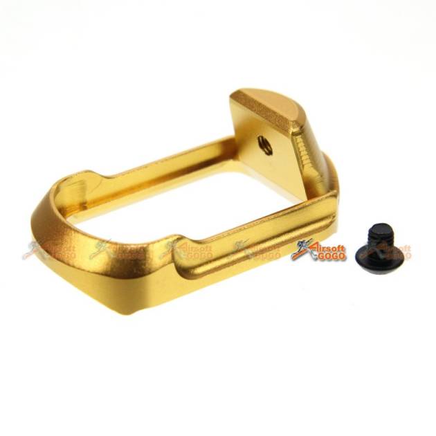 5KU Light Weight Compact Magwell for Marui G17,G18c GBB (Gold)