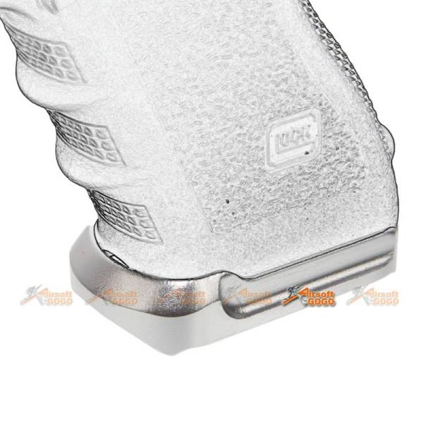 5KU Light Weight Compact Magwell for Marui G17,G18c GBB (Silver) - Image 4