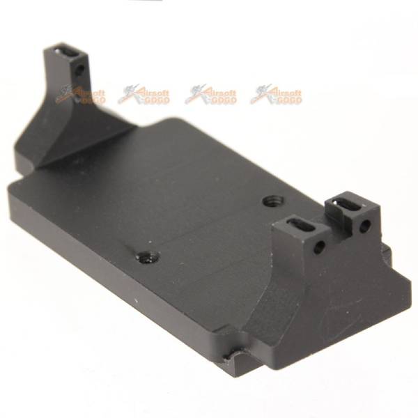 5KU RMR Fiber Sight Base Mount for Marui G17 GBB (Black) - Image 3