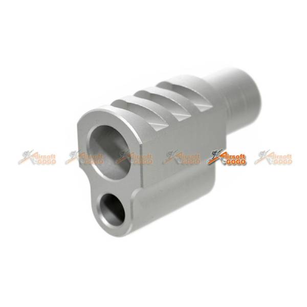 5KU 1911 Compensator Type2 for Tokyo Marui 1911 Series GBB (Silver)