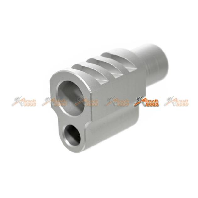 5KU 1911 Compensator Type2 for Tokyo Marui 1911 Series GBB (Silver)