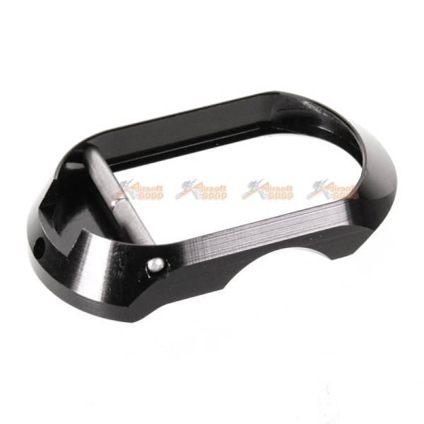 TI Style Magwell for Marui  / AW / We-Tech Hi-Capa Series Airsoft GBB (Black) - Image 2