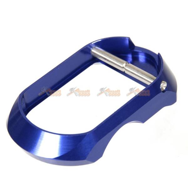 5KU TI Tactical Magwell for Marui / We-Tech Hi-Capa Series Airsoft GBB (Blue) - Image 2