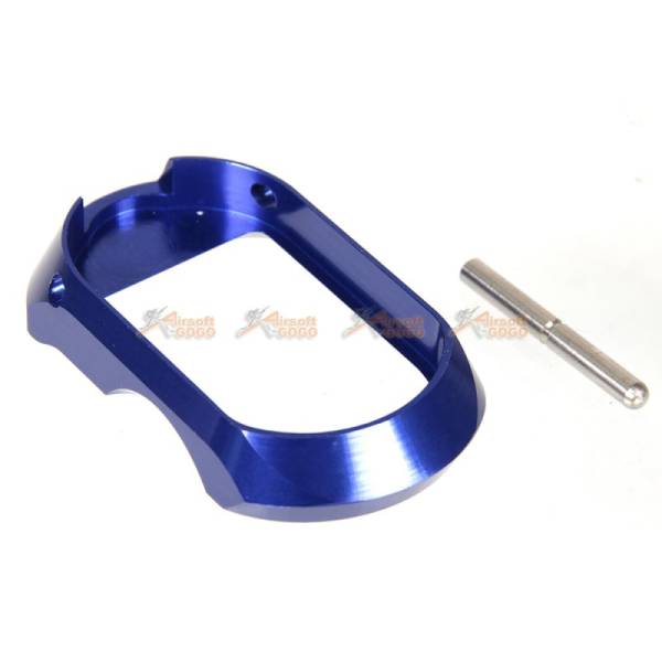 5KU TI Tactical Magwell for Marui / We-Tech Hi-Capa Series Airsoft GBB (Blue) - Image 3