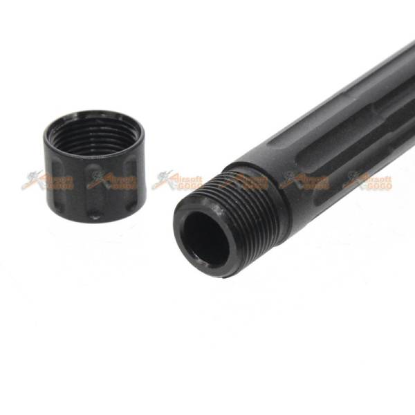Aluminum -14mm 9lNE Threaded Barrel for Marui G17 / G18c Series Airsoft GBB (Black) - Image 3