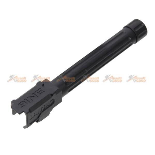 Aluminum -14mm 9lNE Threaded Barrel for Marui G17 / G18c Series Airsoft GBB (Black) - Image 2