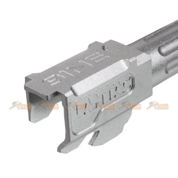 5KU Aluminum -14mm 9lNE Threaded Barrel for Marui G17 / G18c Series Airsoft GBB (Silver) - Image 4