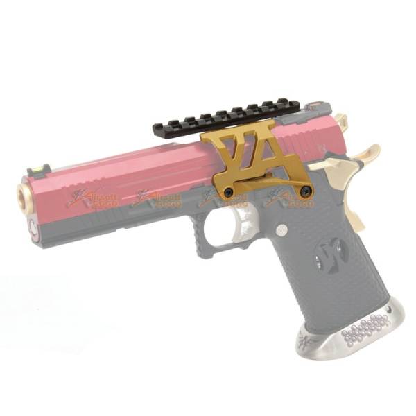 Scope Mount for Tokyo Marui Hi-Capa 5.1/4.3 GBB Series (Gold) - Image 4