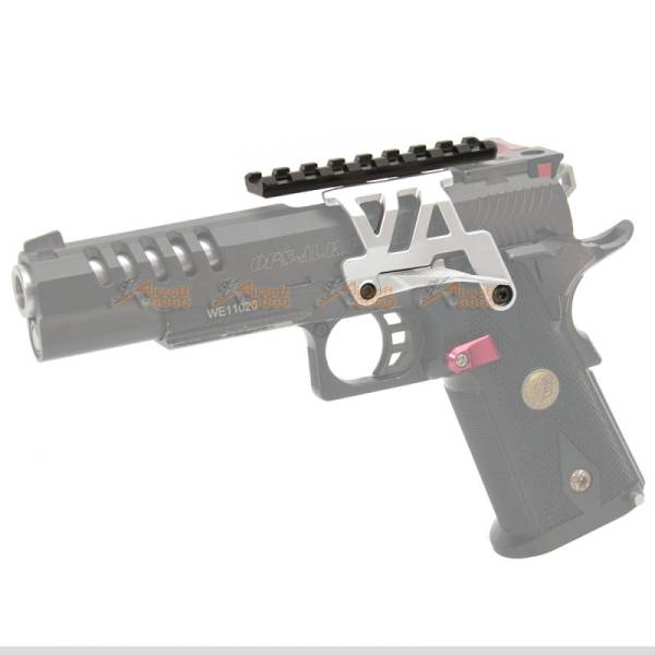 Scope Mount for Tokyo Marui Hi-Capa 5.1/4.3 GBB Series (Silver) - Image 4