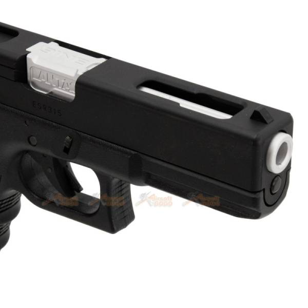 5KU Aluminum 9INE Outer Barrel for Marui G17 GBB (Silver) - Image 5