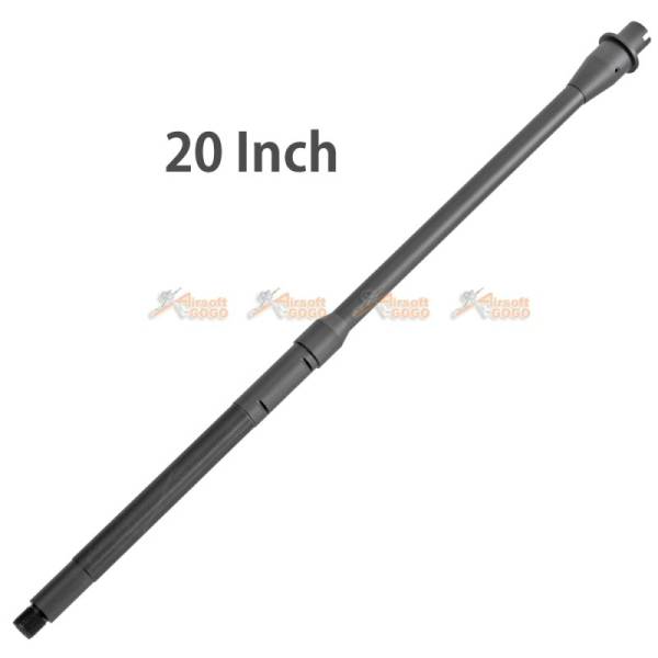 5KU Aluminium 20 Inch Outer Barrel for Marui M4 MWS Series (Black)
