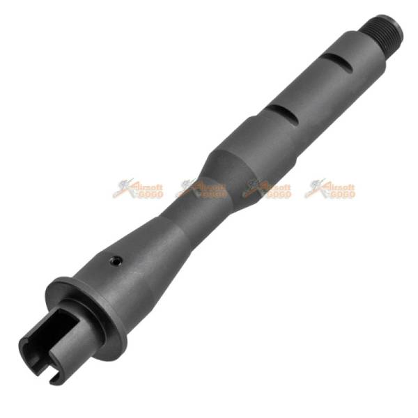 5KU Aluminium 7 Inch Outer Barrel for Marui M4 MWS Series (Black) - Image 2