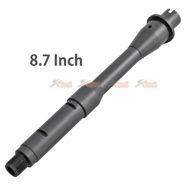 5KU Aluminium 8.7 Inch Outer Barrel for Marui M4 MWS Series (Black)