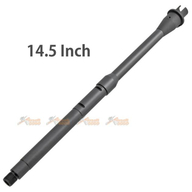 5KU Aluminium 14.5 Inch Outer Barrel for Marui M4 MWS Series (Black)
