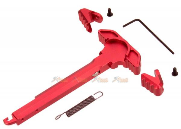 M4 AEG Strike Latchless Charging Handle for Marui Standard (Red)