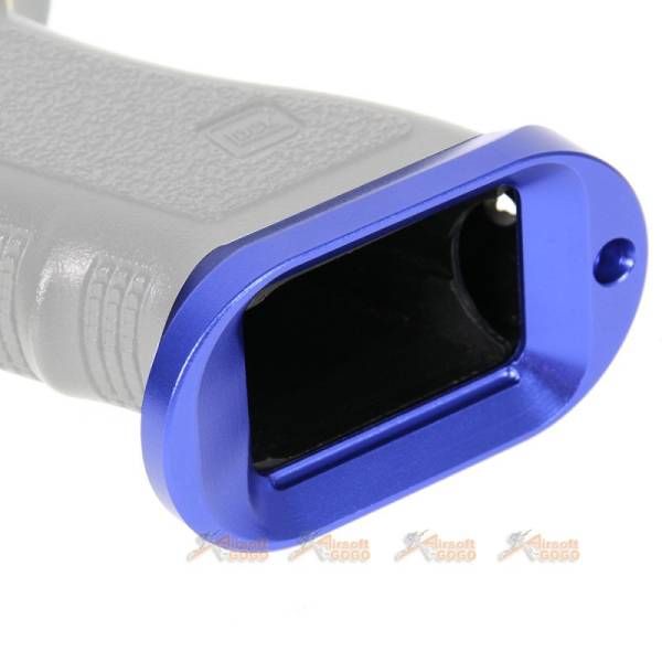 5KU Metal Magwell For Tokyo Marui G17/G18C GBB Pistol (Blue) - Image 2