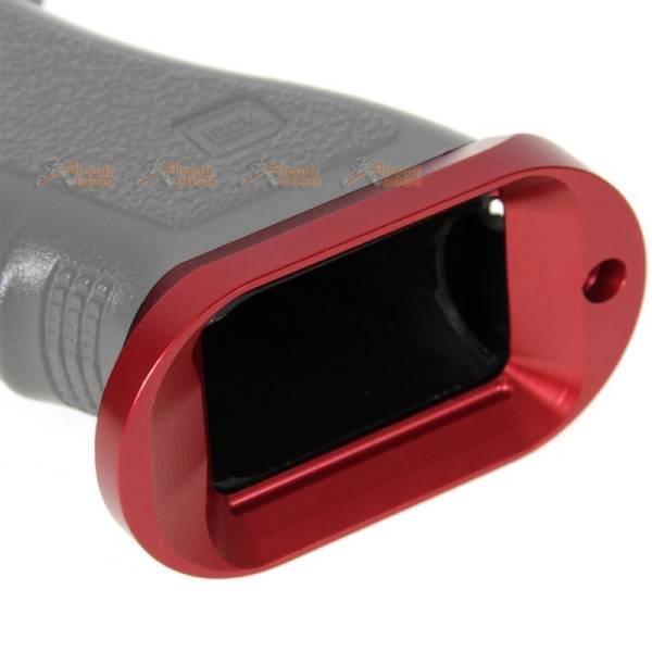 5KU Metal Magwell For Tokyo Marui G17/G18C GBB Pistol (Red) - Image 2