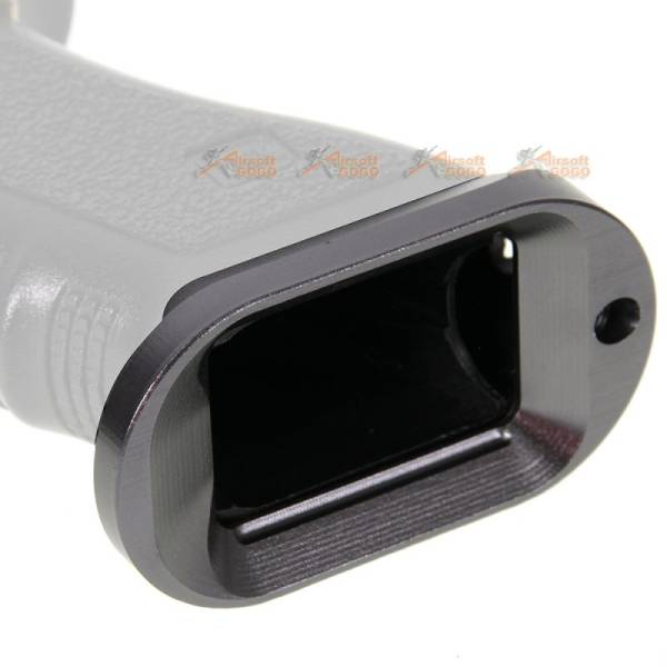 5KU Metal Magwell For Tokyo Marui G17/G18C GBB Pistol (Titanium) - Image 2