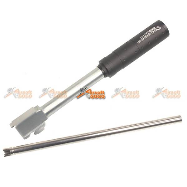 APS Extended Outer Barrel Set for ACP601 GBB Pistol (190mm Inner Barrel) for Marui G17 & APS ACP601 GBB - Image 4