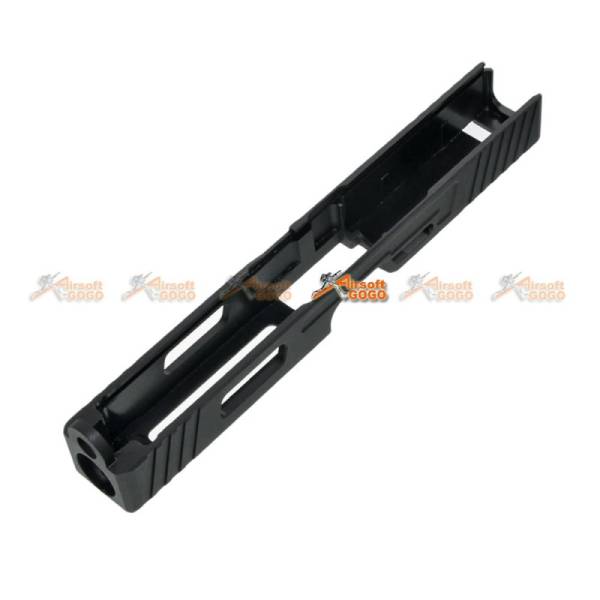APS CNC Aluminum Metal LEGACY Slide for Marui APS 17 Series (Black) - Image 3
