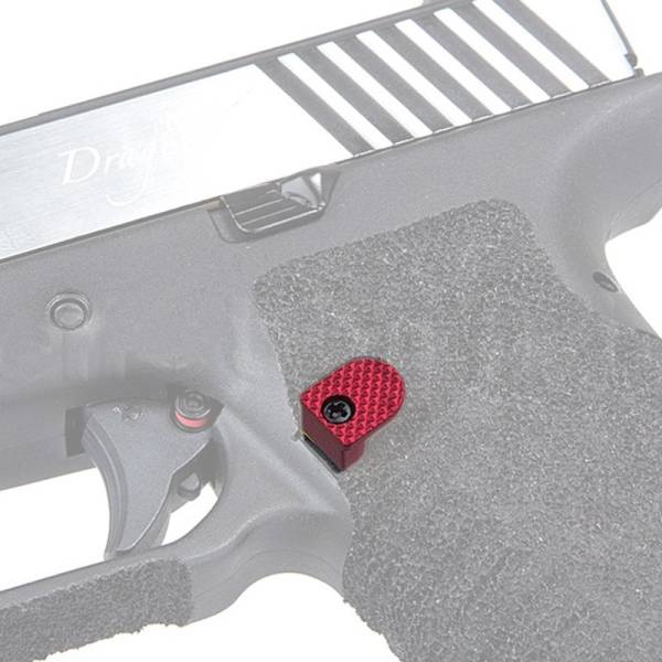 Magazine Release for Marui G17,G18c / APS ACP601,D-Mod Airsoft GBB (Red) - Image 2