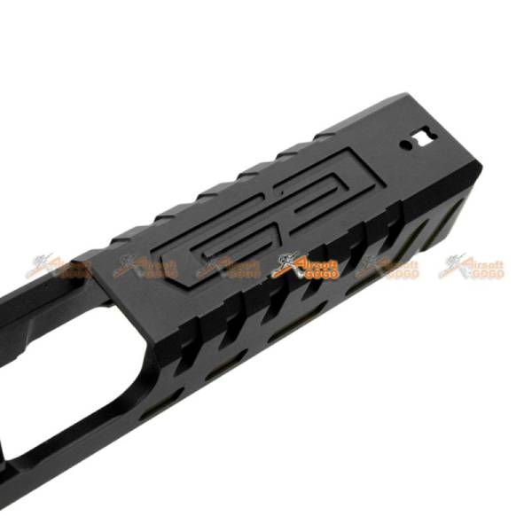 APS Scorpion D-MOD CO2 Pistol Slide (Black and Tan) - Image 4