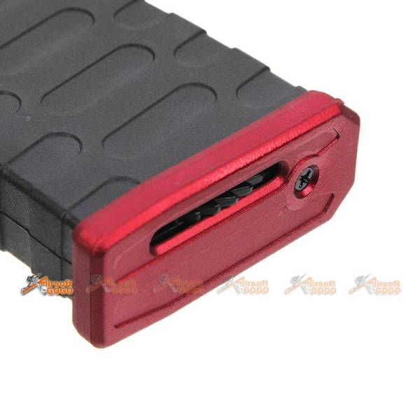A.P.S. 300rds Hi-Cap U Mag for ASR/UAR/M4 Series AEG (RED) - Image 4