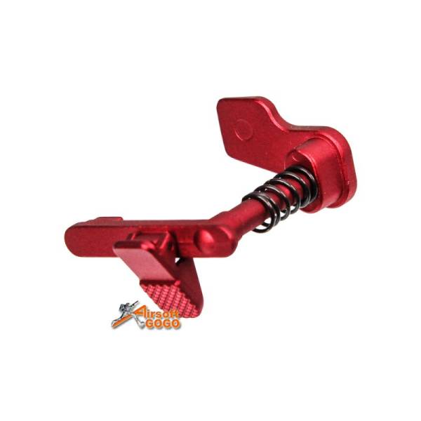 APS Ambidextrous M4/M16 Magazine Release/Catch for AEG (Red) - Image 2