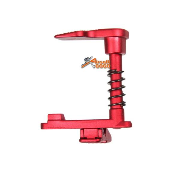 APS Ambidextrous M4/M16 Magazine Release/Catch for AEG (Red) - Image 3