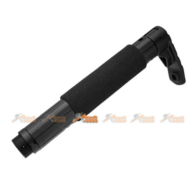 A.P.S. TRON Stock Tube For M4 Series Airsoft AEG (Black)