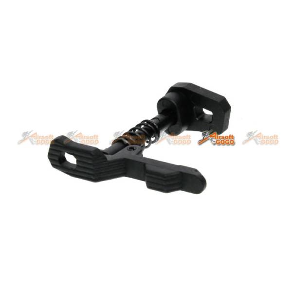 A.P.S. Phanton Ambi Mag Release Catch for M4 AEG (Black) - Image 2