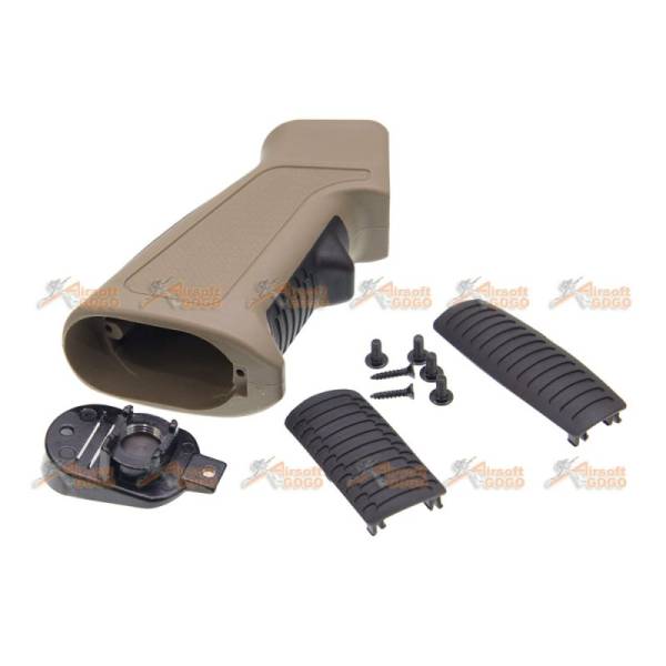 APS PHANTOM Overload Pistol Grip for M4/M16 AEG Rifle (TAN) - Image 4