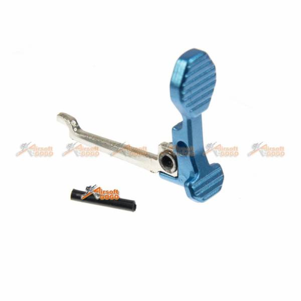 A.P.S. Phanton Bolt Release Catch for M4 AEG (Blue) - Image 3