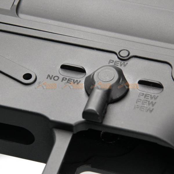 APS Upper & Lower Receiver with PEW Inscription for APS M4 Ver.2 Gearbox (Black) - Image 6