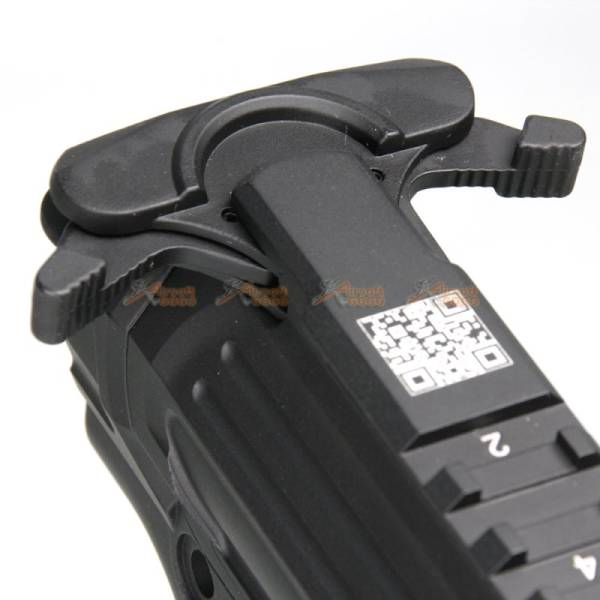 APS Upper & Lower Receiver with PEW Inscription for APS M4 Ver.2 Gearbox (Black) - Image 7