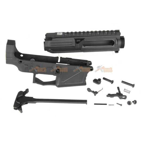APS Upper & Lower Receiver with PEW Inscription for APS M4 Ver.2 Gearbox (Black) - Image 3