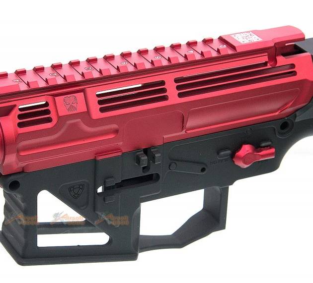 APS PER Light Weight Receiver for APS M4 AEG (Red with Black)