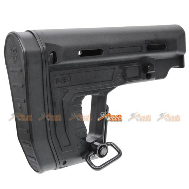 A.P.S. RS1 Foldable Stock for APS Airsoft AEG (Black)