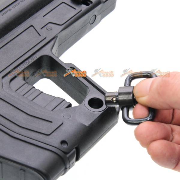 A.P.S. RS1 Foldable Stock for APS Airsoft AEG (Black) - Image 4