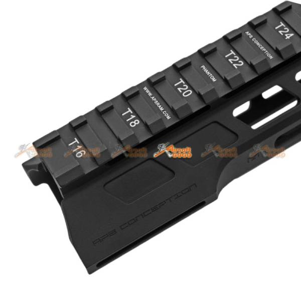 Phantom 4.0 M-LOK 13.5" Handguard for APS, Marui, G&P, CYMA, JG Airsoft M4 AEG - Image 5