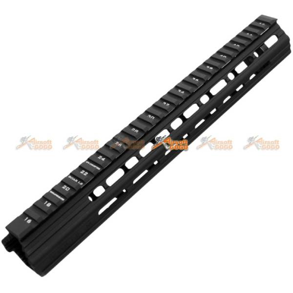 APS Boar 1.0 M-LOK 13" Handguard for APS, Marui, G&P, CYMA, JG Airsoft M4 AEG - Image 4