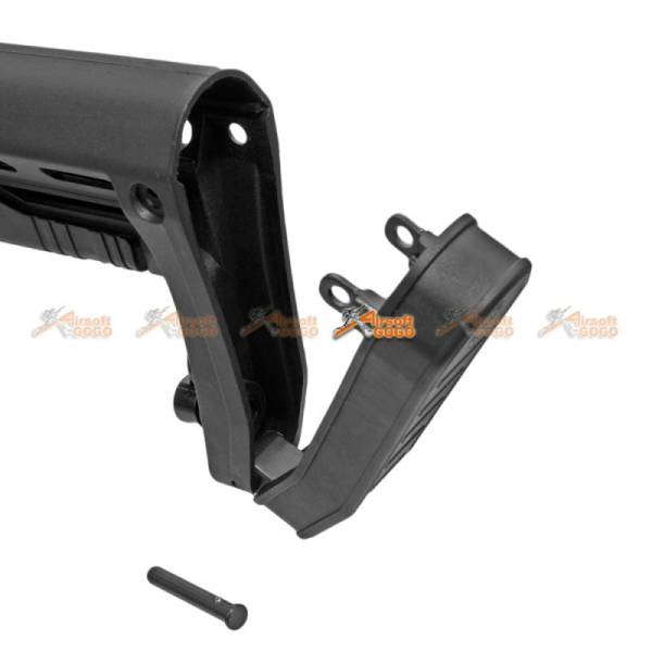 APS R-Series Type 2 Stock for APS M4 AEG (Black) - Image 2