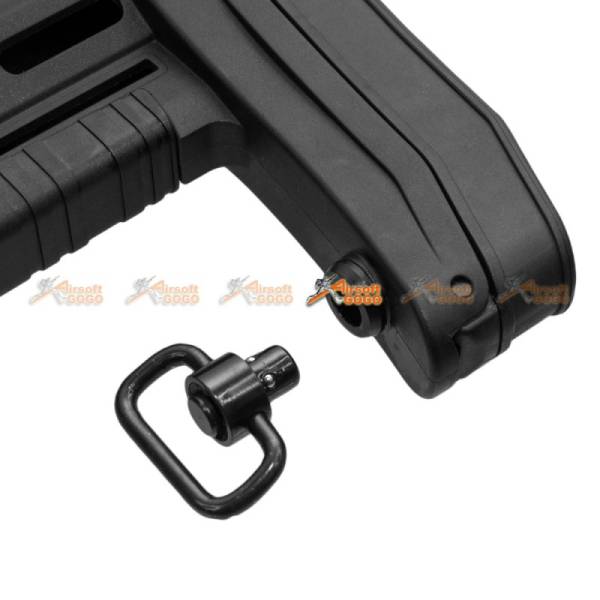 APS R-Series Type 2 Stock for APS M4 AEG (Black) - Image 6