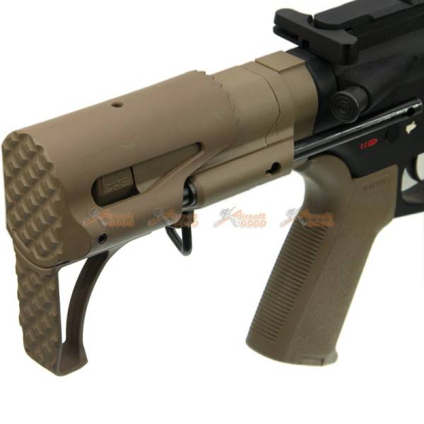 APS Sting Spring Collapsible AEG Stock for Marui G&P KRYTAC Standard M4 AEG (TAN) - Image 5