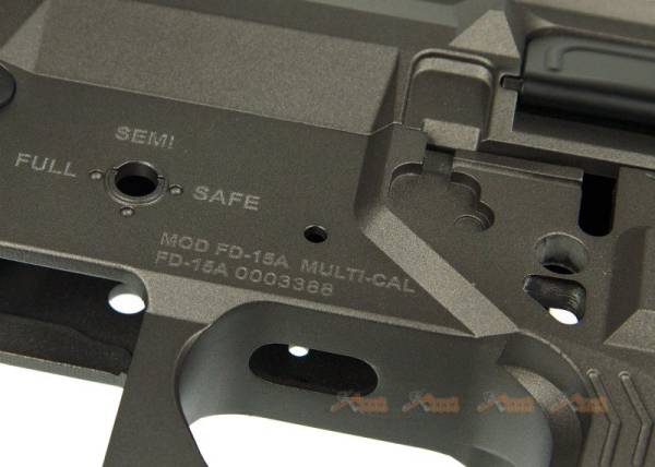 EMG (OEM by APS) Falkor Officially Licensed Receiver for APS M4 Airsoft AEG (Color: Falkor Grey) - Image 5