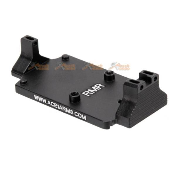 ACE1 Arms DD Style Red Dot Back Up Sight Base for Marui / WE G17, G18c, G26, G34 Series GBB (Black) - Image 3
