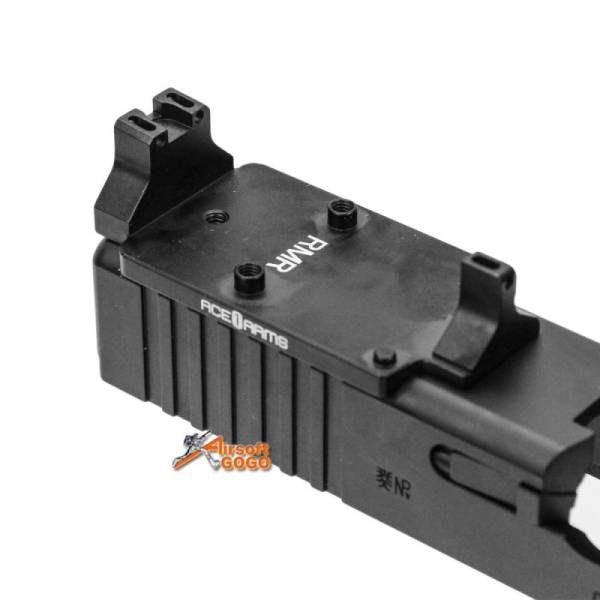 Ace1 Arms DD Style Red Dot Back Up Sight Base for Marui / WE G17 GBB - Image 4